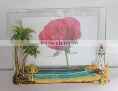 RORO Hawaii style crystal glass enamel photo frame picture frame
