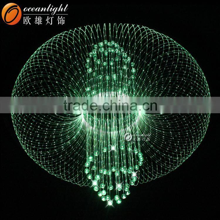 decorative lighting optic fiber Colorful Decorative Plastic Optical Light Fibers Sparkle Optic Fiber om165