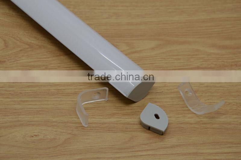 LED Aluminum Profile for Corner and Pendant Light with Suspension Wire