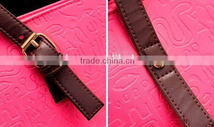 Fashion new products 2015 wholesale women's leather bag