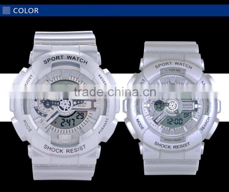 Newest couple of sport watch,fashion sport watch wholesale,man sport watch