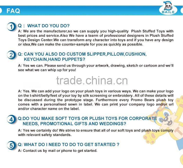 Children Toy Kids Gift Plush Soft Wholesale Stuffed Toy Elephant