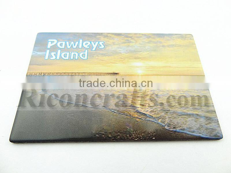 High-quality Souvenir Metal Custom fridge magnet opener of metal design color Magnet
