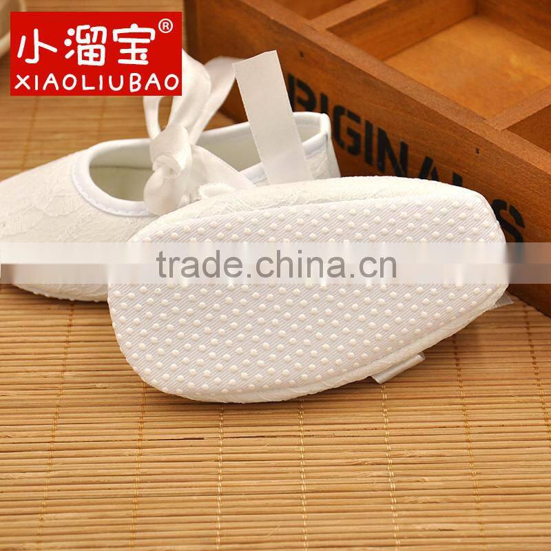 hot selling New arrive Wholesale beautiful baby girl priness shoes white baby shoes for girl