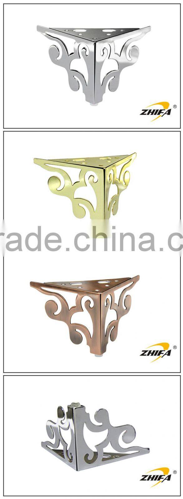 ZHIFA ZF-A109 new design feet for couch, tapered chair legs, screw on table legs