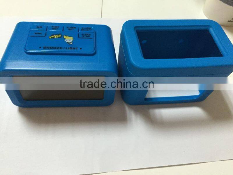 1688 clock movements silicone alarm clock for home decor