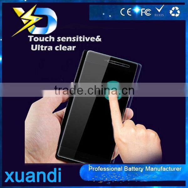 For Huawei P7 mobile use tempered glass screen protector wholesales price
