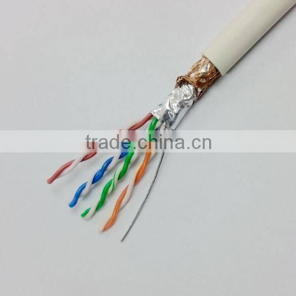 Pure copper SFTP 24 AWG CAT5e Network Cable ,CAT5e Interenet cable