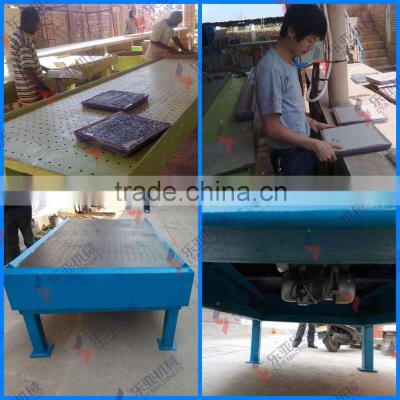 2014 Hot Selling !!! concrete pavers vibrating table