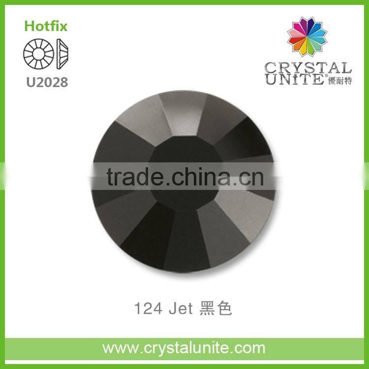 U2028 Jet Optimal Hot Fix Rhinestone