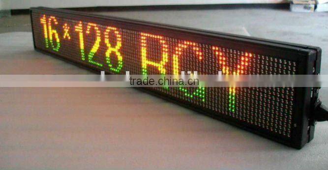 Hot sale products electronic programmable digital led moving message display sign