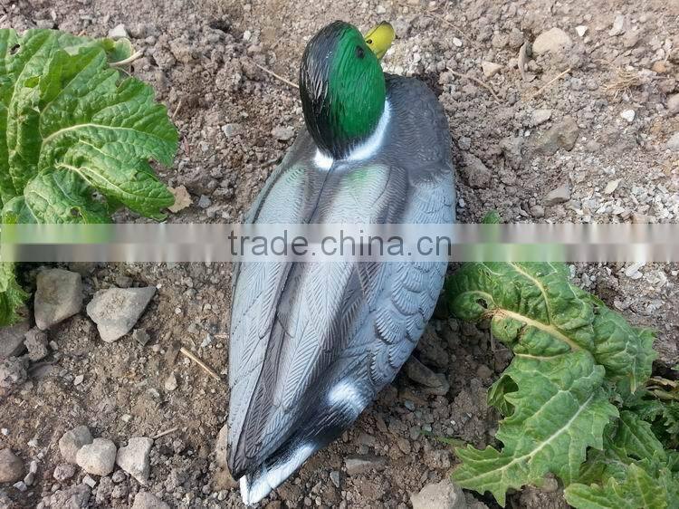 Plastic floating mandarin duck of hunting decoy