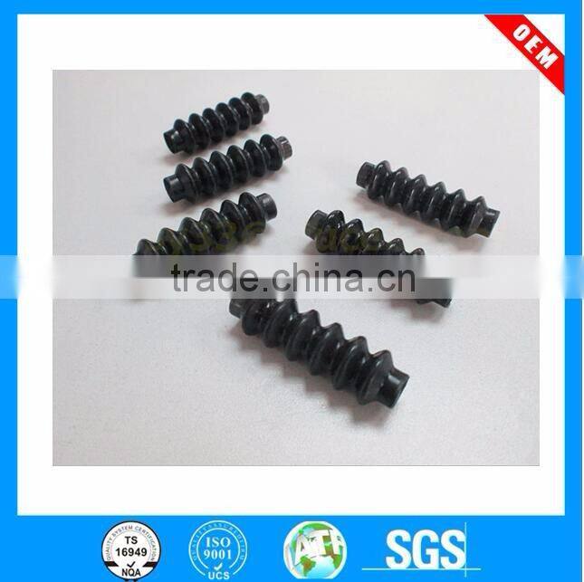 custom made 0.3mm thickness molded automotive flexible rubber bellows