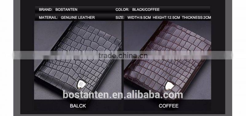 cowhide leather men short wallet pocket designer purses