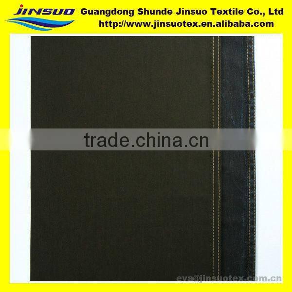 11.3 oz Twill 3/1 Slub Cotton Spandex Indigo Jeans Fabrics Per Yard