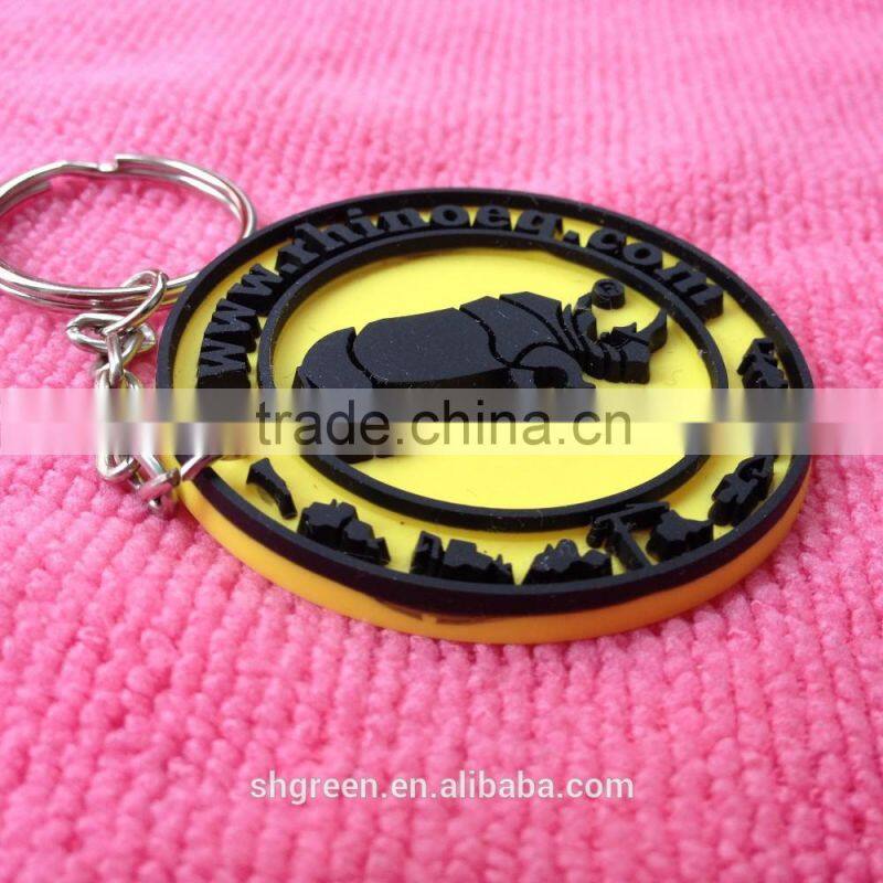 Promotional soft PVC keychain