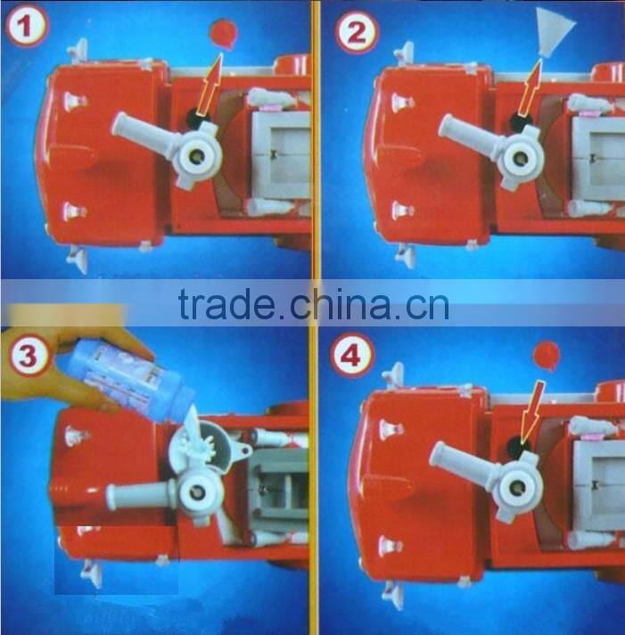 BO Fire Fighting Truck With Light and Music,Electric Truck Shooting Bubble