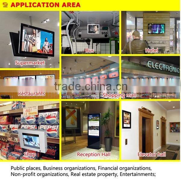 Cheap small size 19"22"24"26" 32 inch digital Signage Screens with network optional