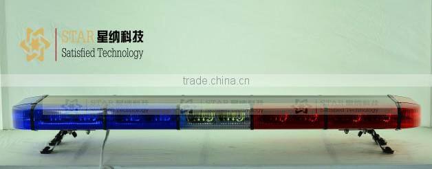 48 inch police car red and blue led alarming flash lightbar