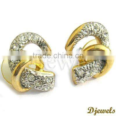 Fish Shape Diamond Earrings, Latest Diamond Earrings, Wedding Earring Jewelry