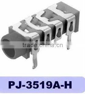 female smt phone jack connector PJ-3519A-H