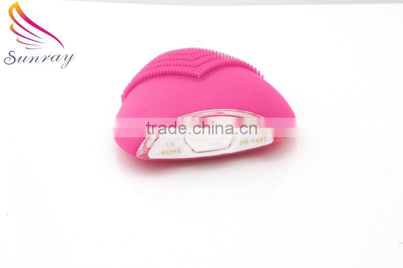 Anion Silicone Facial Brush Cleansing Fast Face Care Massager Instrucment