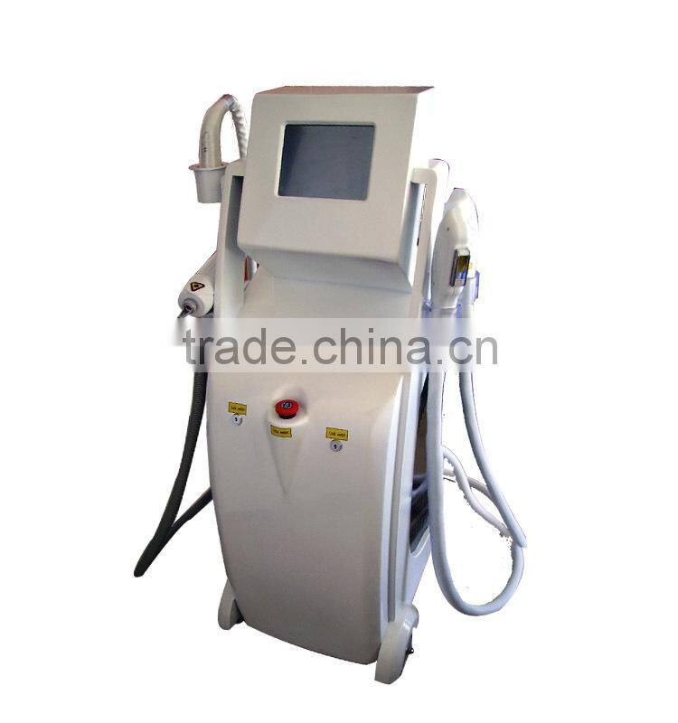 Perfect 3 in 1 IPL Yag laser RF freckle removal beauty machine