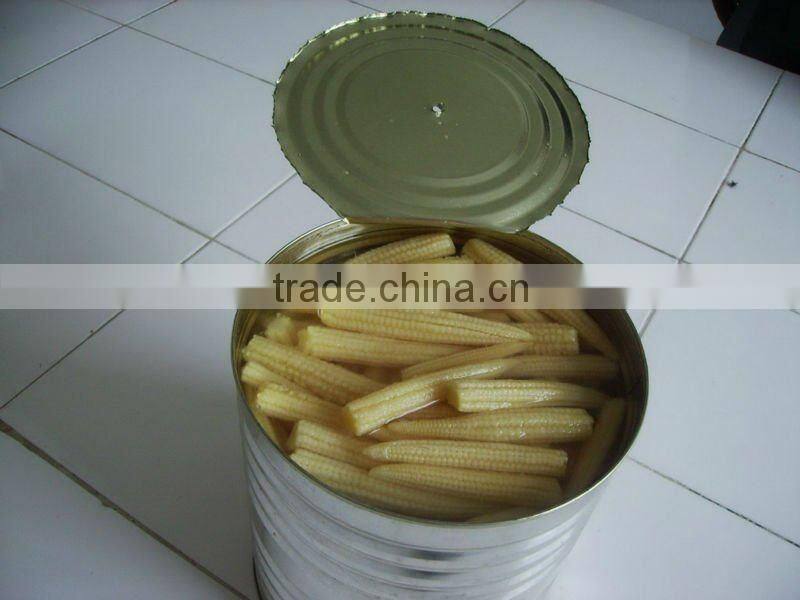 370ml canned steamed fresh baby corn cuts