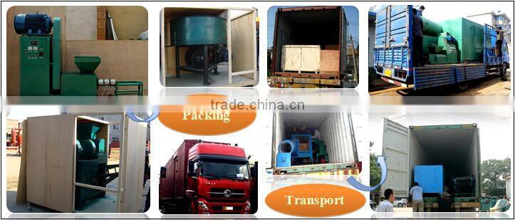 Large Capacity Wood chip Charcoal Making Machine/wood briquette machine