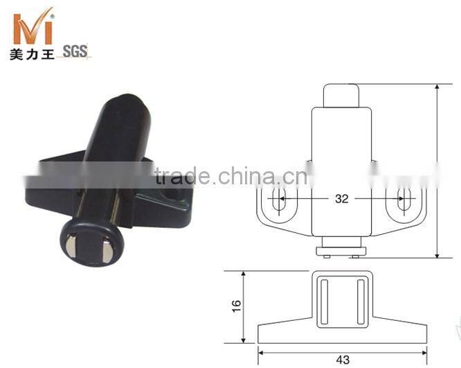 Plastic Magnetic Catches for Cabinet Door