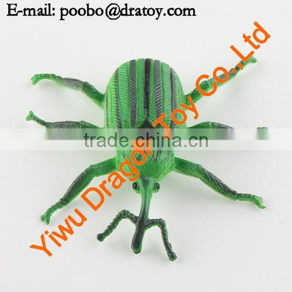 Plastic decoration beetle figurine