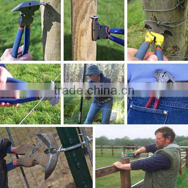 Horse fence products multifunction fencing pliers for wire fencing