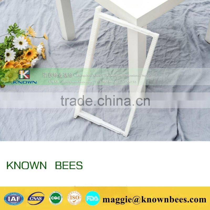 beekeeping equipmetn EUR style plastic bee hive frame with comb foundation