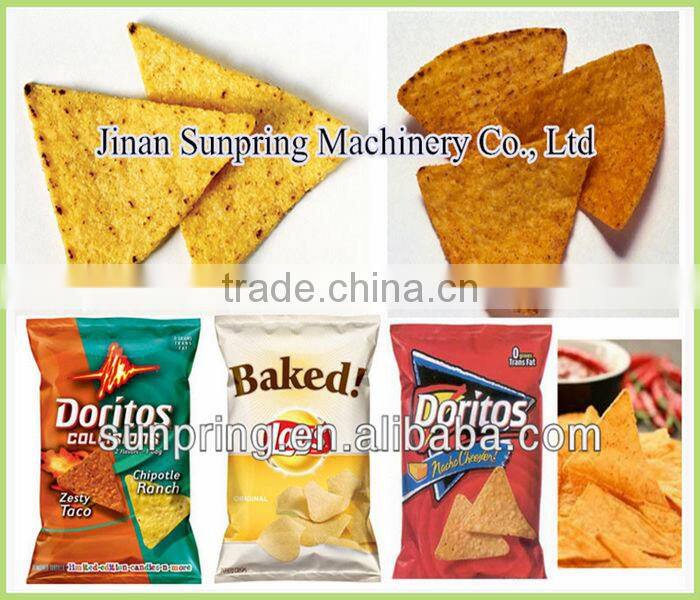 Fried Doritos Chips Making Machine