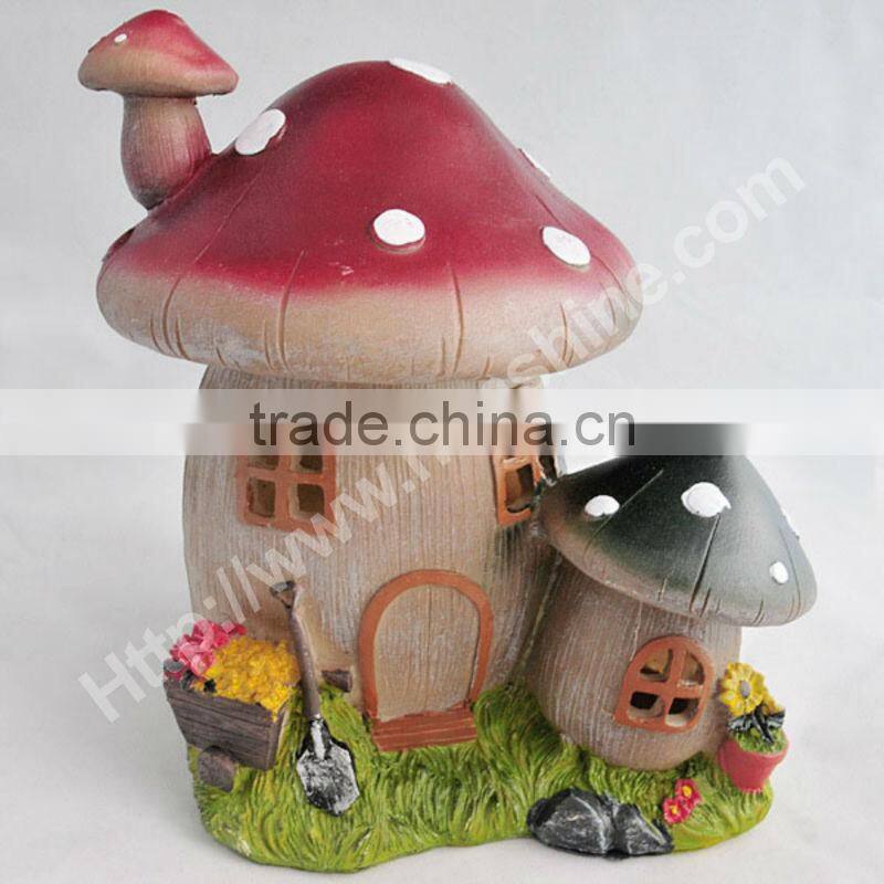 factory price hot sale waterproof led mushroom solar lights for garden