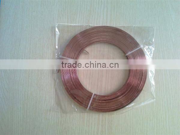 anodized Flat Aluminium Craft DIY Florist Decor Wire