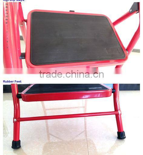 Safety Steel step ladder with Handle