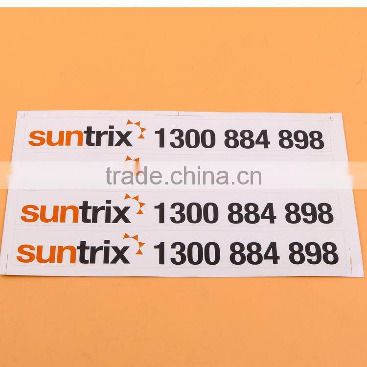 printed warning clothing label