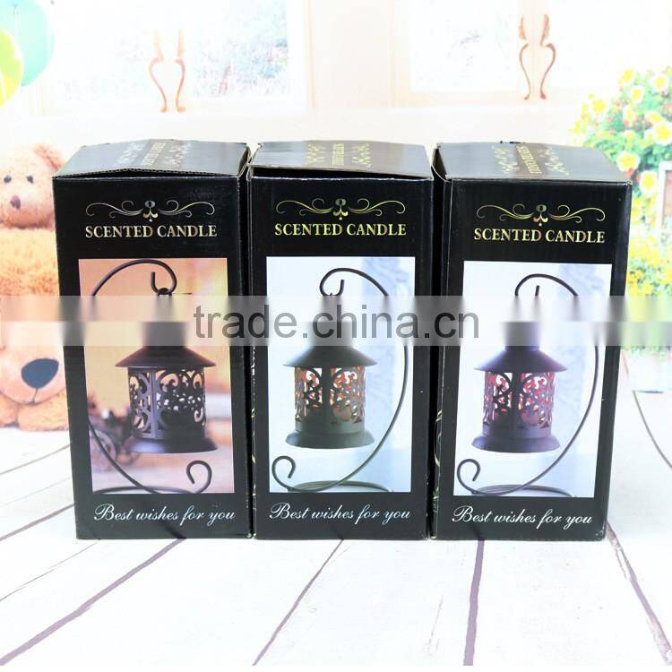 Wrought Iron Classical Street Lamp Candlestick Wedding Gift Candle Holder