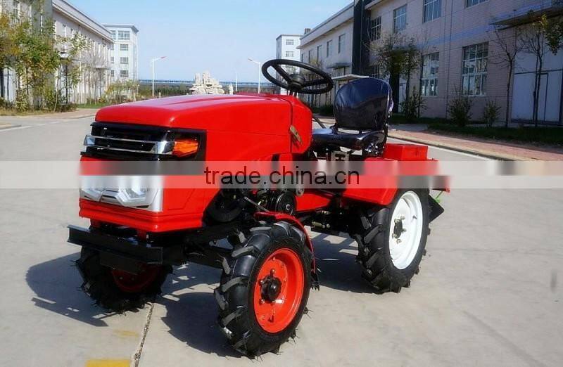 2015 hot sale NEW STYLE mini wheels tractor 12hp/ 15hp /18hp