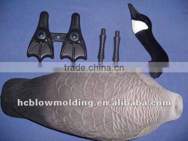 OEM Blow Molding Vivid Hunting Decoy Plastic Hunting Decoy Goose Decoy
