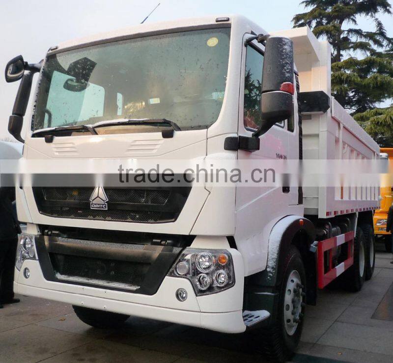 SINOTRUK T5G 6X4 15m3 with MAN engine used dump truck price