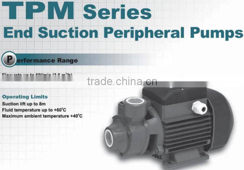 Cast iron end suction peripheral pumps TPm80