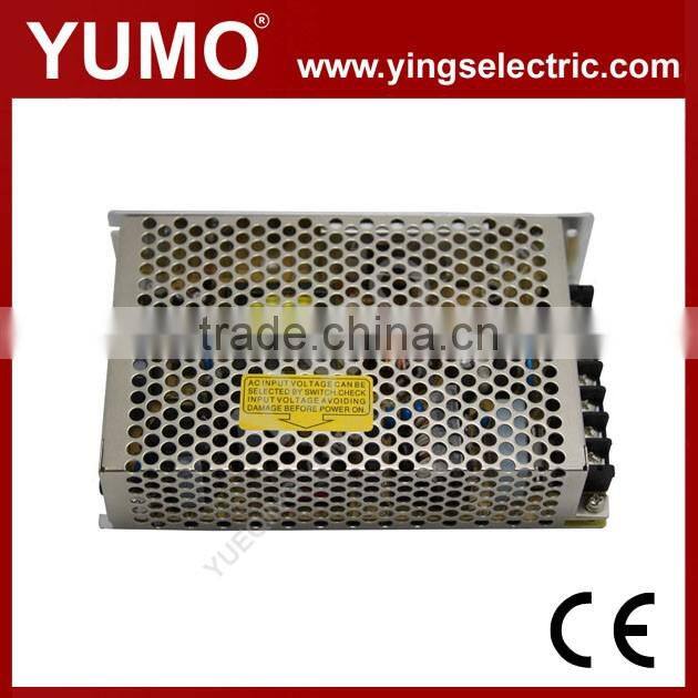 YUMO NES-100 100W 5VDC 12VDC 24VDC NES Series Efficient single SMPS switching power Switching Mode Power Supply
