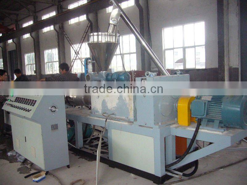 wood plastic extrusion line for window and door