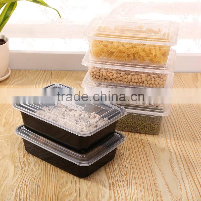 Wholesale plain suqare plastic packaging food grain box