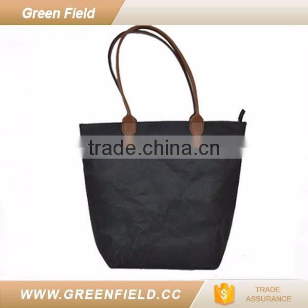 black washable paper bag designer handbag totes 2017