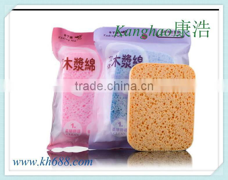 Baby bathing Natural Cellulose Sponge,compressed cellulose sponge, Cellulose cleaning sponge