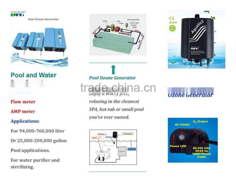 8g/h home ozone generator purifier for vegetable and fruit cleaner