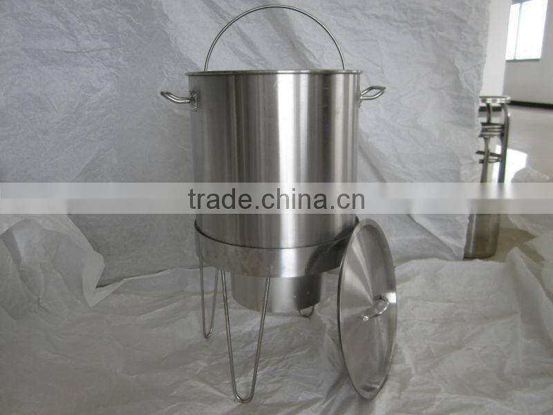 Stainless Steel Cooking with Stainer(Outdoor)